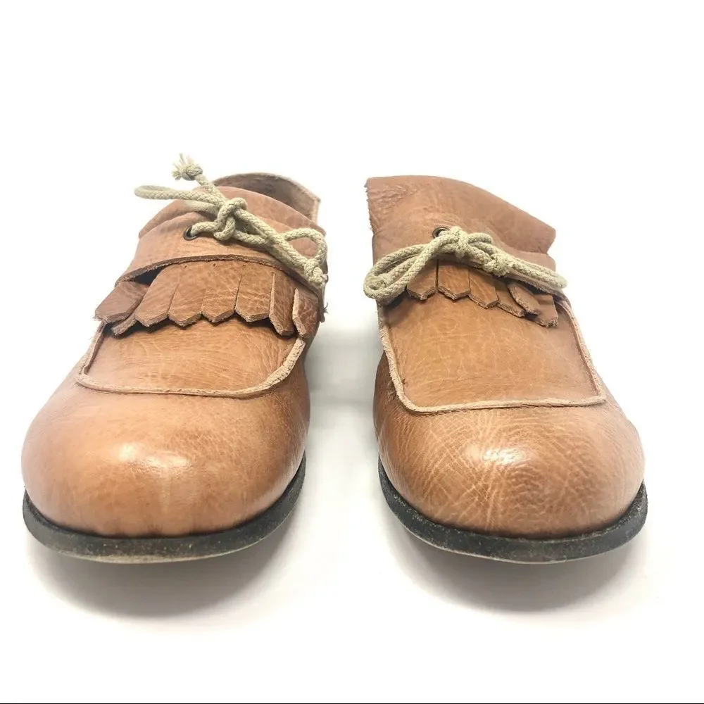 𝅺BIBLIOTEK (Fuso Orario) Italian Leather Shoes 39.5 - Picture 3 of 16